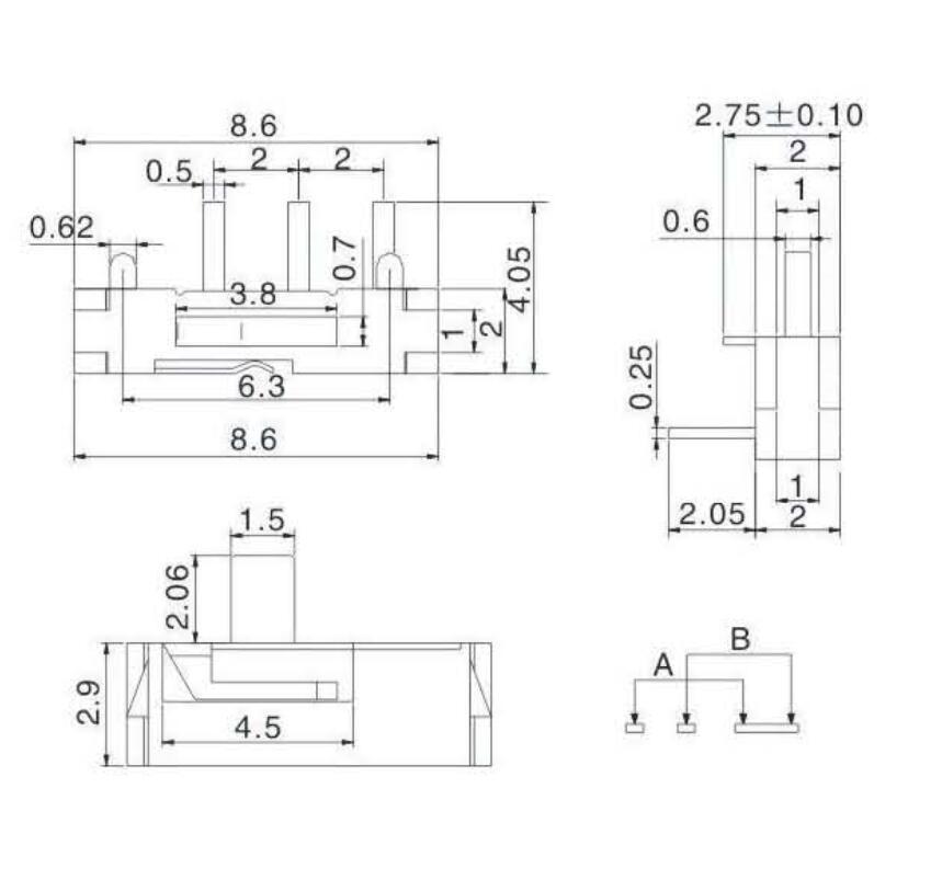 MSK-03A撥動(dòng)開(kāi)關(guān)