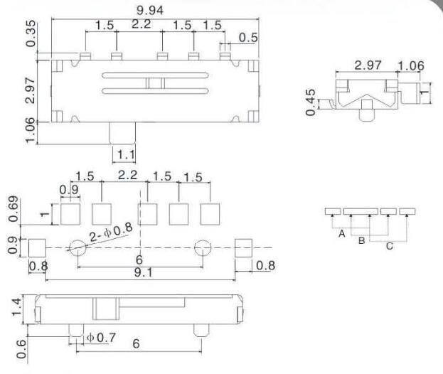 MSK-03K撥動開關(guān)
